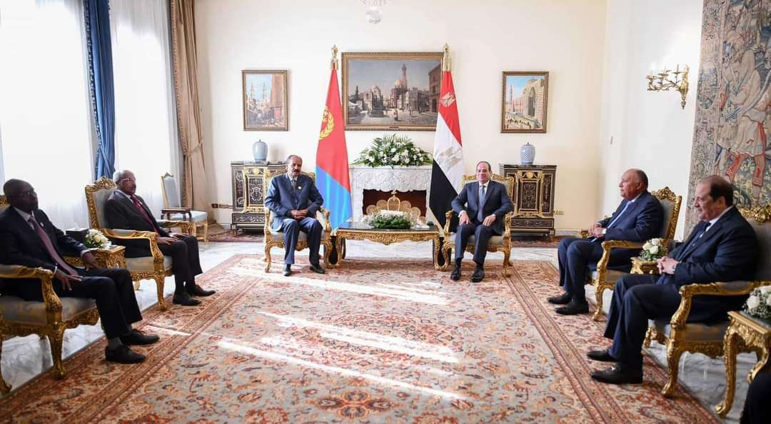 استقبل الرئيس عبد الفتاح السيسي رؤساء دول الجوار لحل أزمة السودان